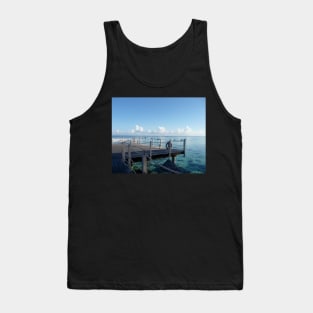 Birds looking out to sea Tank Top